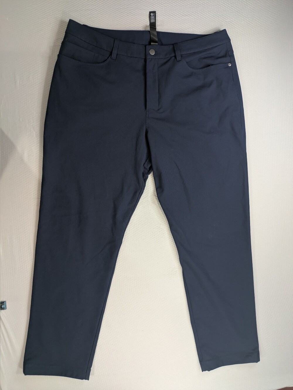 Lululemon ABC Classic-Fit 5 Pocket Pant Warpstreme Navy Blue men’s size 38x29
